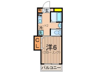 カ－サ・プリメ－ラ３階の物件間取画像